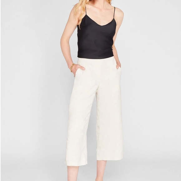 Lightweight Jacquard Culotte - NewWith Tags - NEVER WORN - Silver Dove